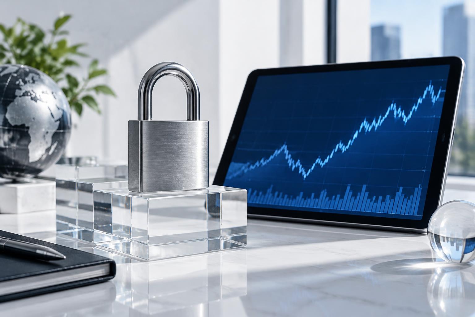 Secure lock and digital asset analysis